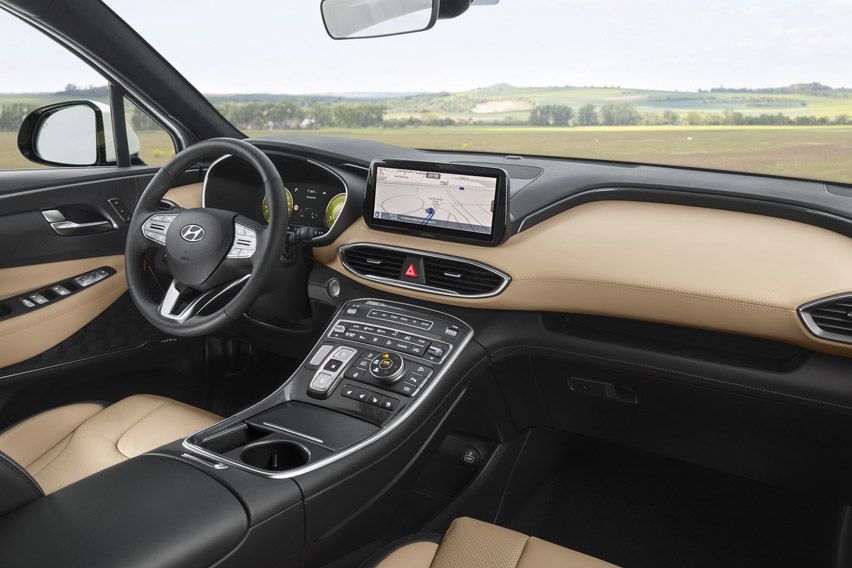 Hyundai Santa Fe Facelift Interior