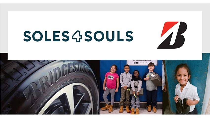 Bridgestone dan Soles4Souls Asia Manfaatkan Ban Bekas Jadi Sepatu