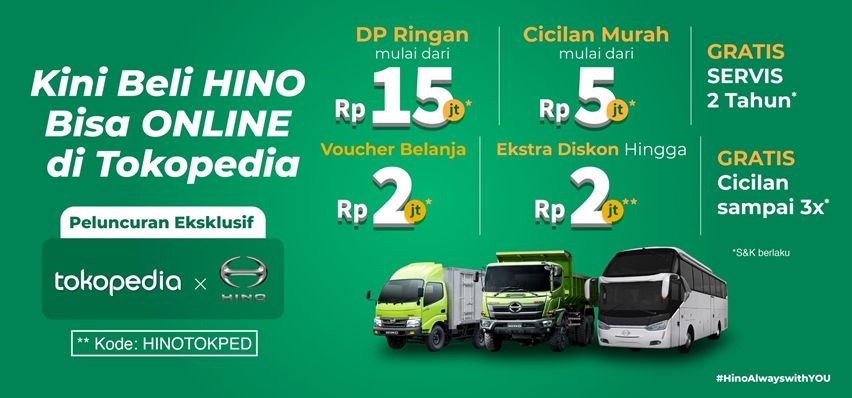 Hino Official Store Tokopedia
