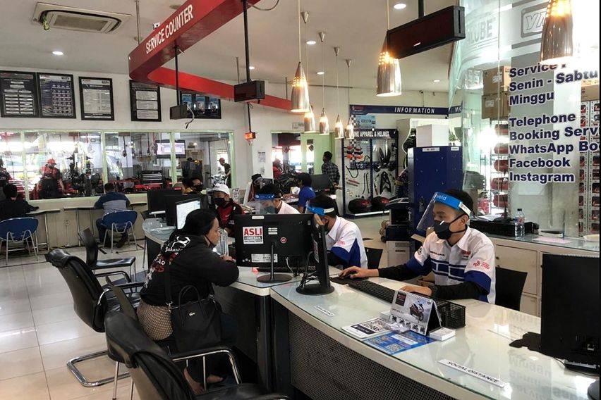 Diler Yamaha Area Jabodetabek Dipastikan Aman, Bersih dan Sehat