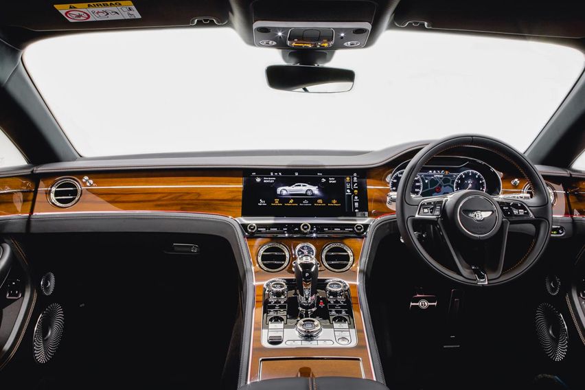 Bentley Continental GT V8 interior