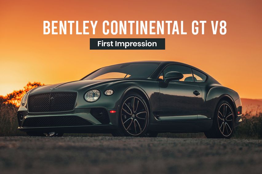 Bentley Continental GT V8: First impression