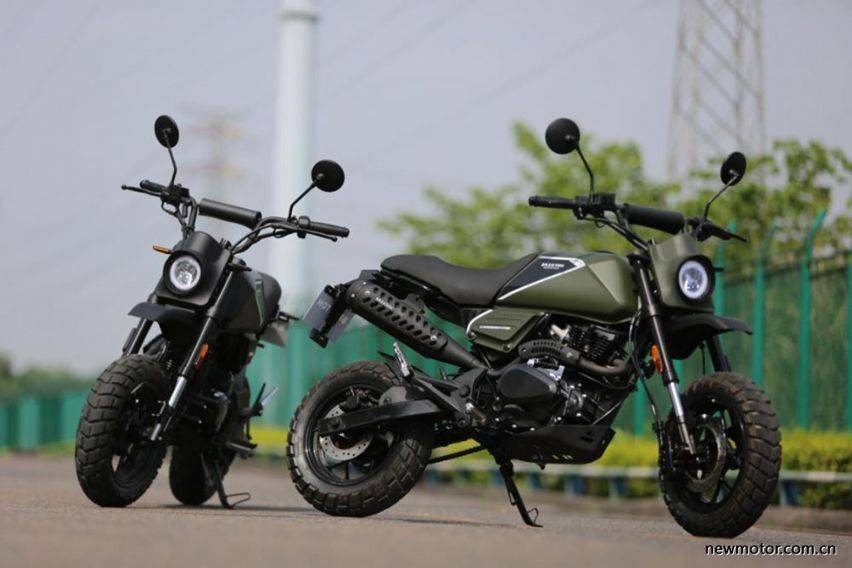 Intip Crossfire 125 Xs Scrambler Mungil Pesaing Honda Monkey Oto