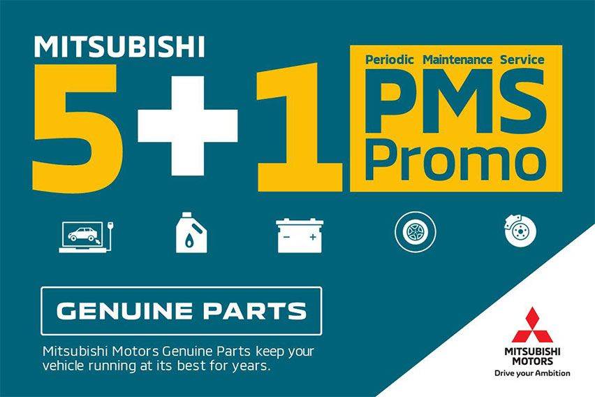 Mitsubishi PH presents '5+1' aftersales promo