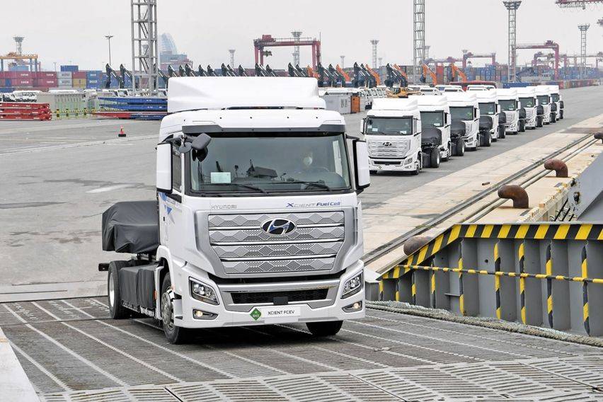 Hyundai Mulai Pengiriman Truk Hidrogen Pertama di Dunia