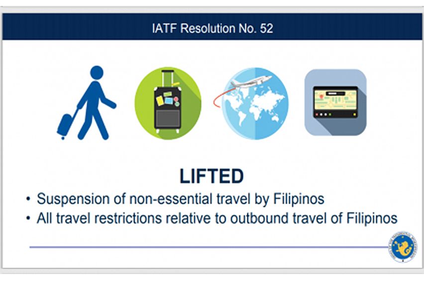 IATF travel restriction body photo