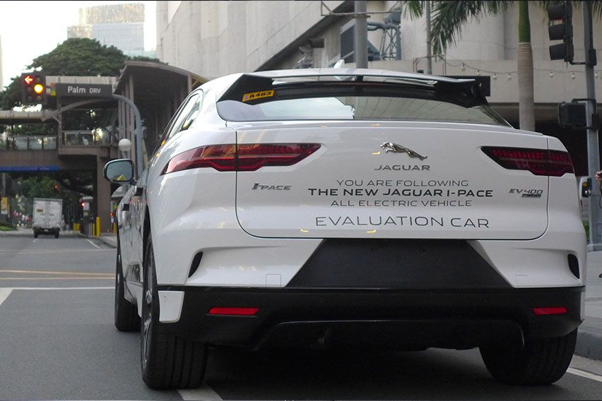 Jaguar I-Pace rear