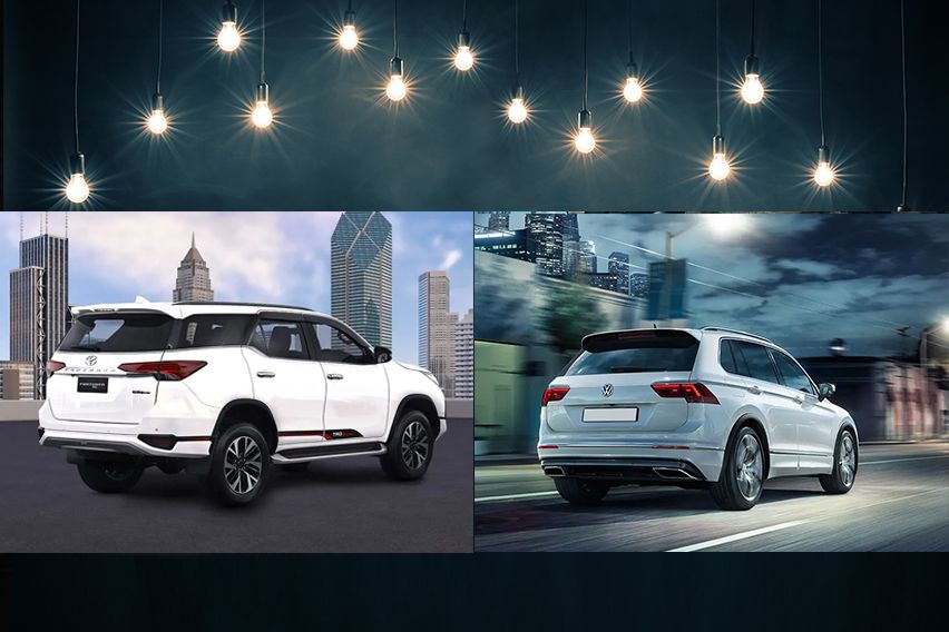 Toyota Fortuner vs. Volkswagen Tiguan : Rear
