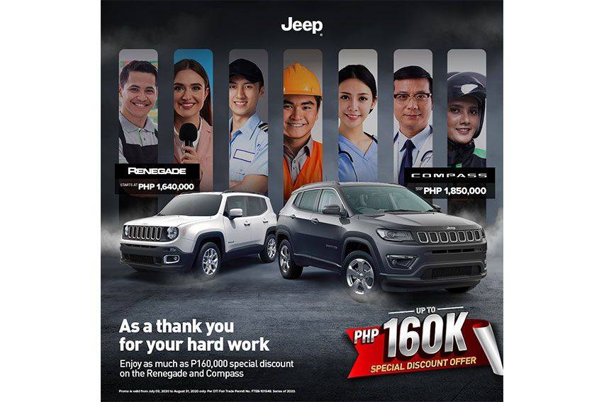 Kindest cuts as Jeep PH slashes Compass, Renegade prices