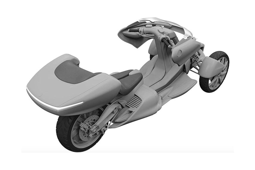 Yamaha desain paten