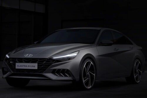 Check out the first look of Hyundai Elantra N Line performance sedan