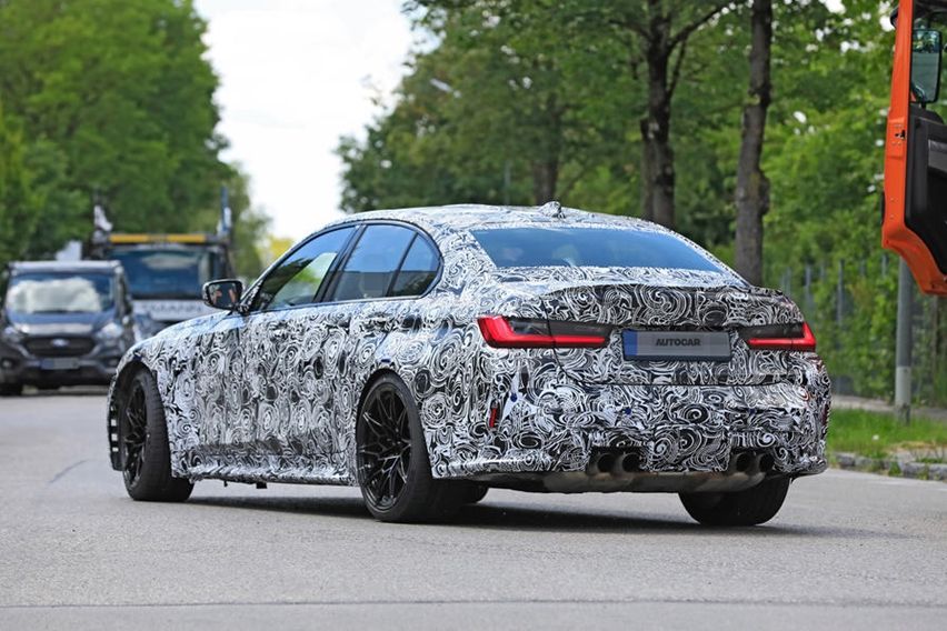 Spy shot BMW M3