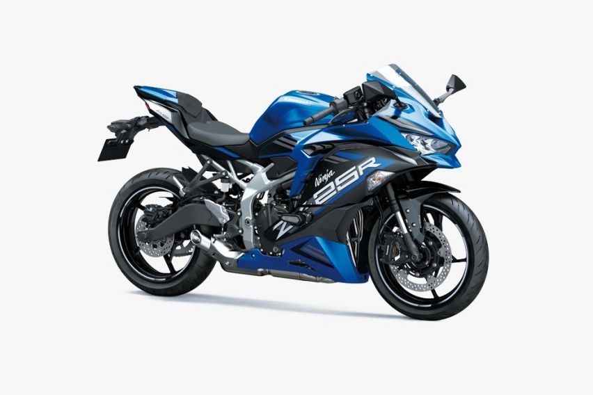 Kawasaki Ninja ZX-25R warna biru