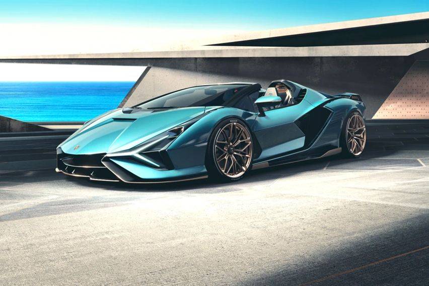 Lamborghini Sian Roadster hybrid supercar unveiled