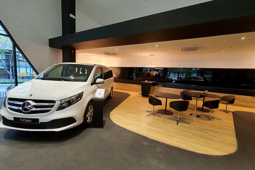 Mercedes-Benz BGC showroom 2