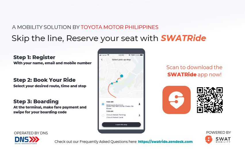 Book your P2P ride with Toyota PH’s app starting July 20