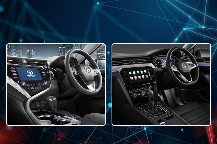 Toyota Camry vs Volkswagen Passat: Cabin