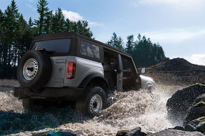 2021 Ford Bronco rear
