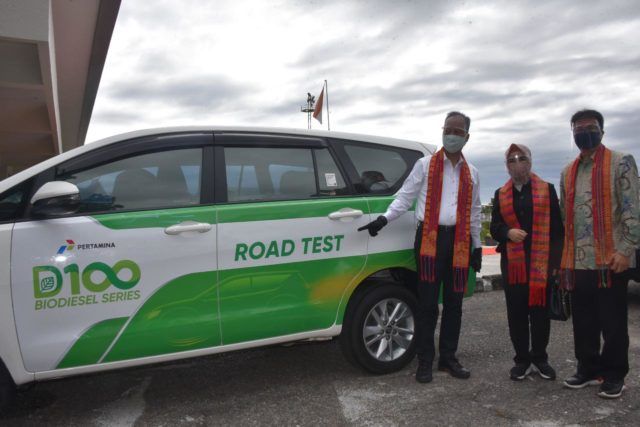 Pertamina D 100 green diesel