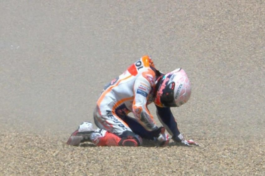MotoGP: Kecelakaan Hingga Patah Tulang, Marquez Harus Absen Pekan Depan