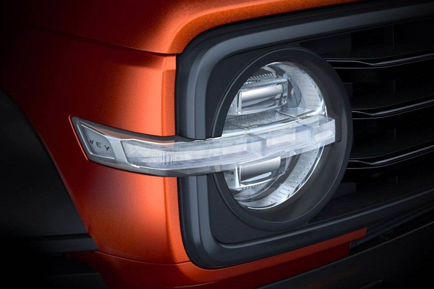 Chinese Wey P01 hgeadlight