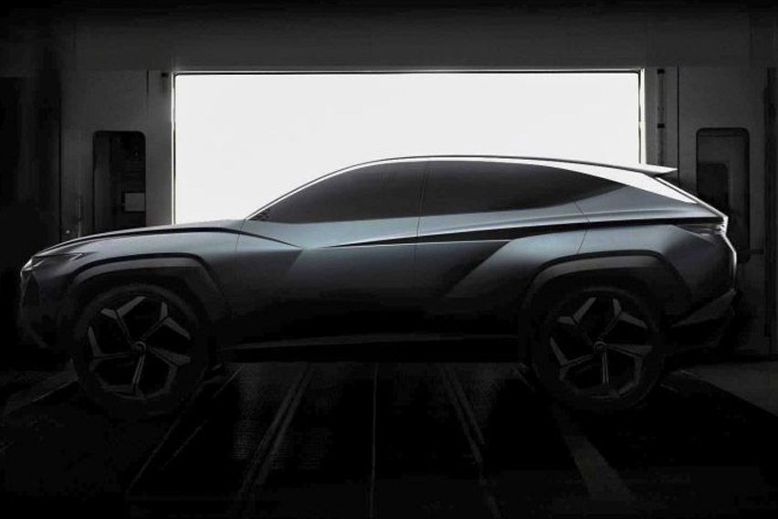 next-gen Hyundai Tucson SIDE