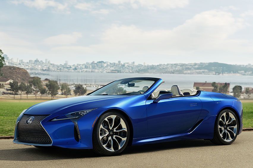 Lexus LC 500 Convertible promises safe and comfy top-down fun