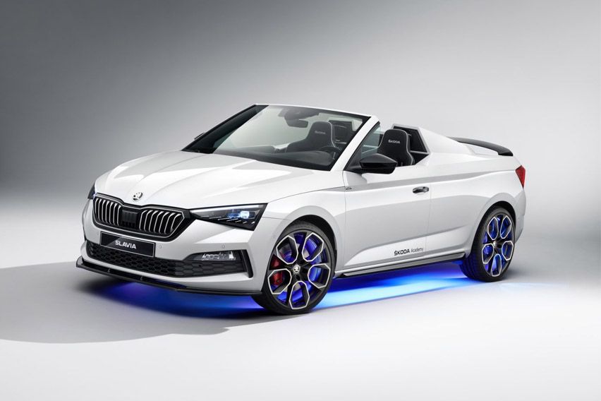 Skoda Slavia Spider front