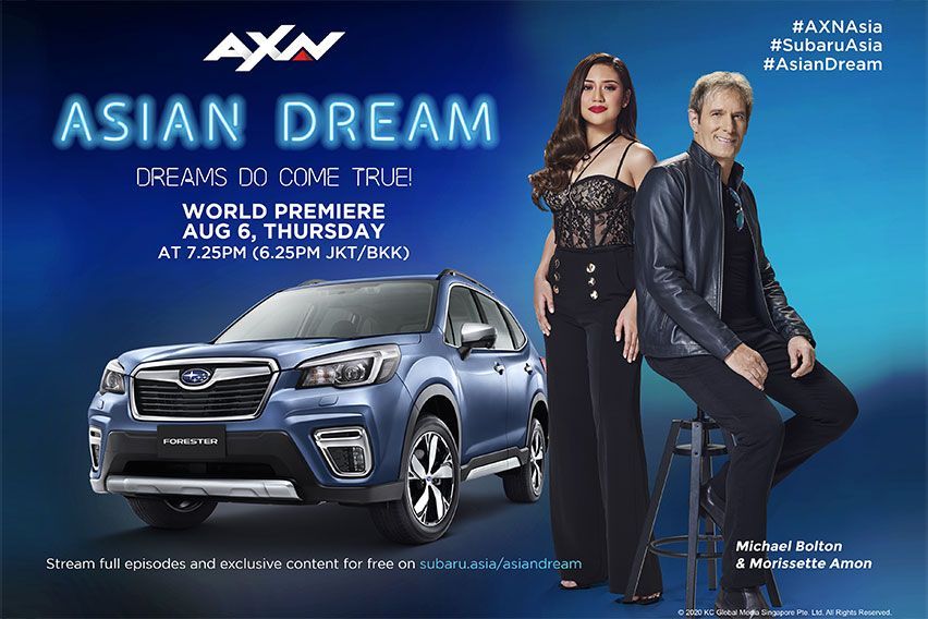 Subaru x Michael Bolton for 'Asian Dream' singing tilt