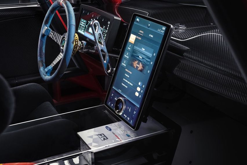 mustang mach-e interior