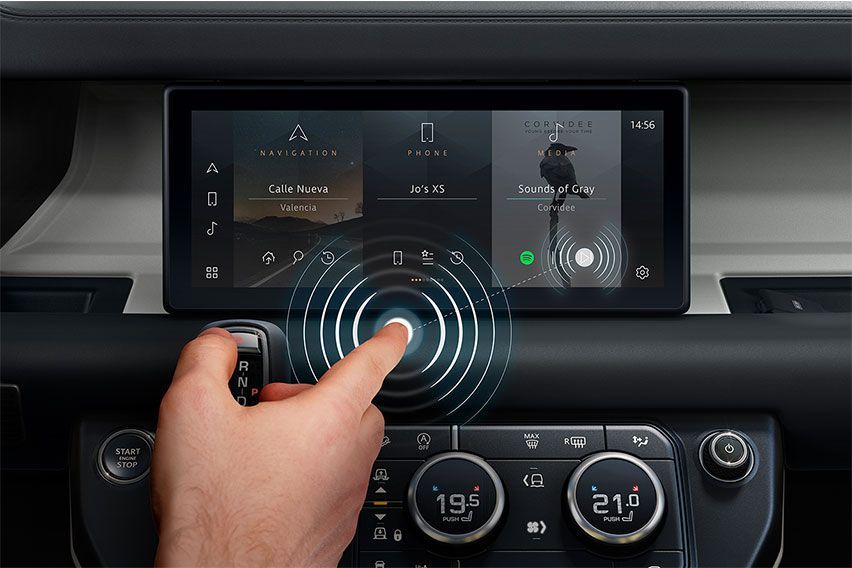 Jaguar Land Rover, University of Cambridge develop 'contactless touchscreen'
