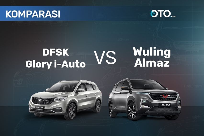 Adu Canggih DFSK Glory i-Auto vs Wuling Almaz