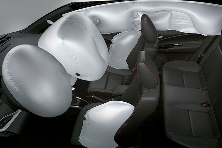 Toyota Vios airbags