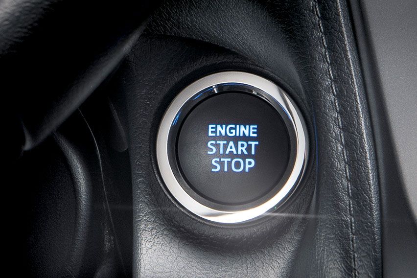 Toyota Vios engine start stop