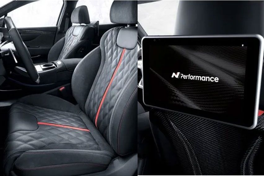 2021 Hyundai Santa Fe cabin