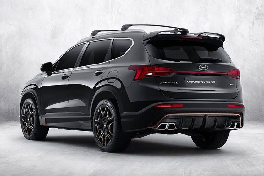 2021 Hyundai Santa Fe rear