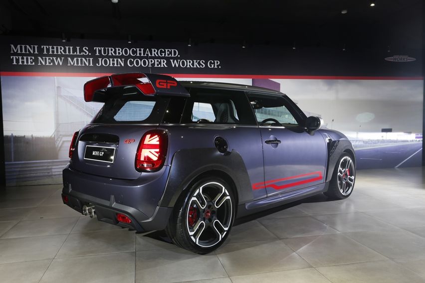 Mini JCW GP rear end