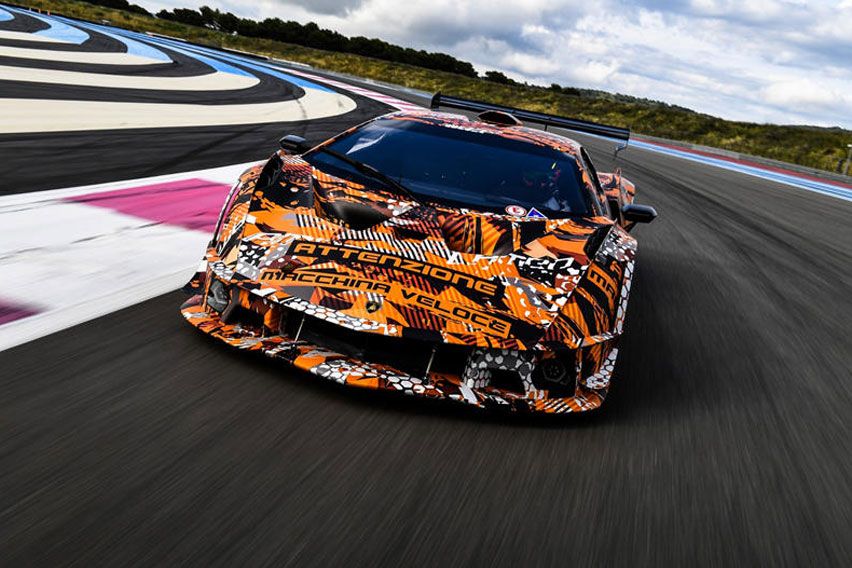 Lamborghini SCV12 teaser