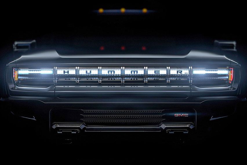GMC Hummer EV front