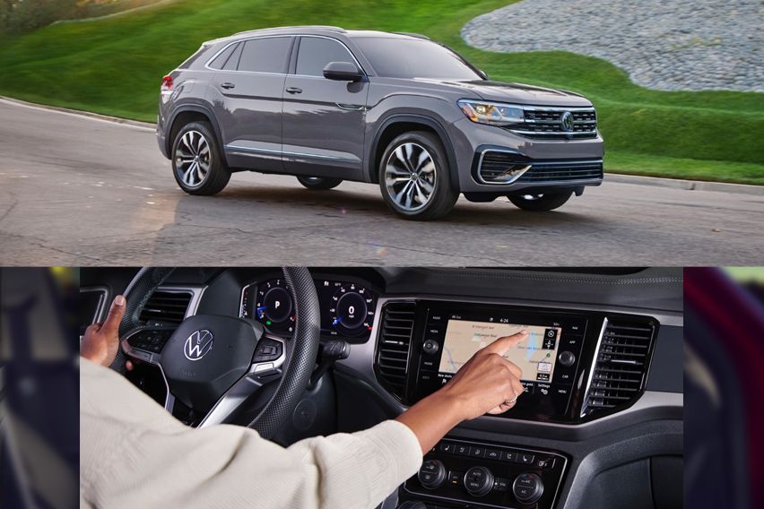 Volkswagen Atlas Cross Sport front and cabin