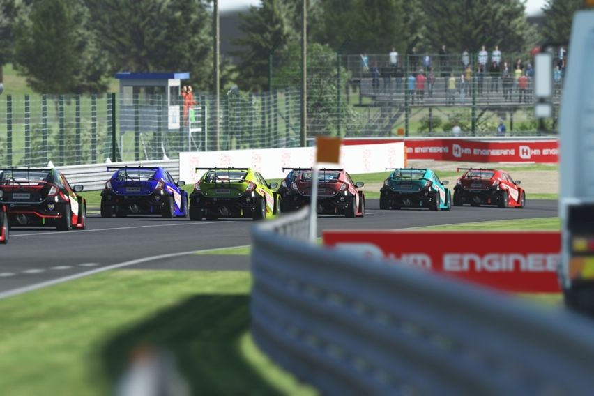 Honda racing simulator