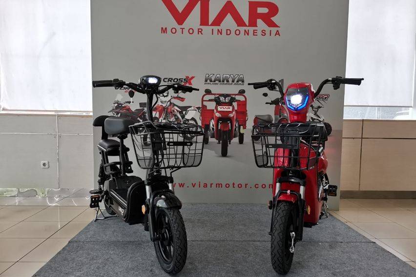 Viar Motor Pasarkan Sepeda  Listrik  Harga Mulai Rp 5 jutaan