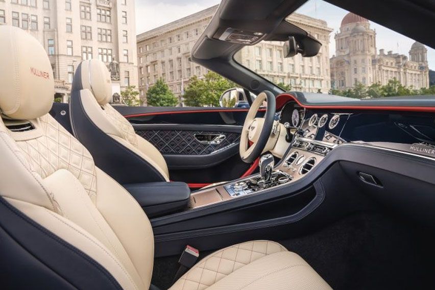 Bentley Continental GT Mulliner cabin