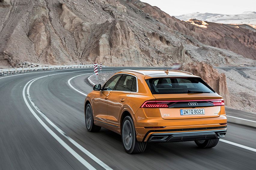 Audi Q8 rear quarter