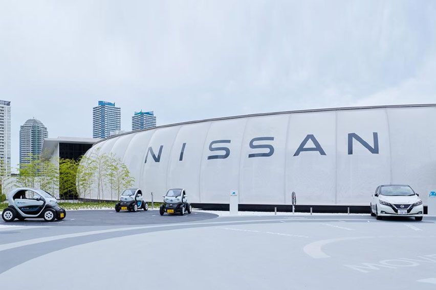 Pay for parking with your EV's power at Nissan Pavilion
