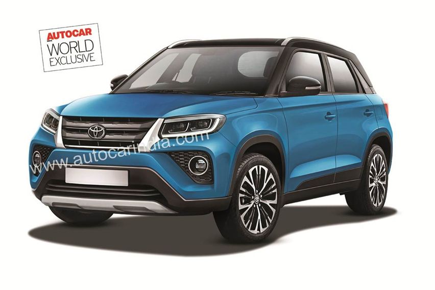Toyota Urban Cruiser first image revealed; features Fortuner-like front grille
