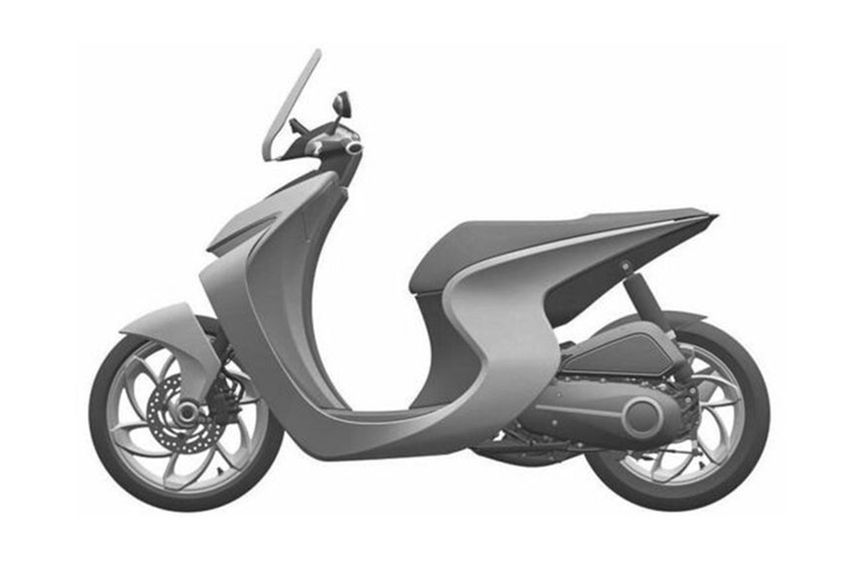 Desain skutik baru Honda bocor