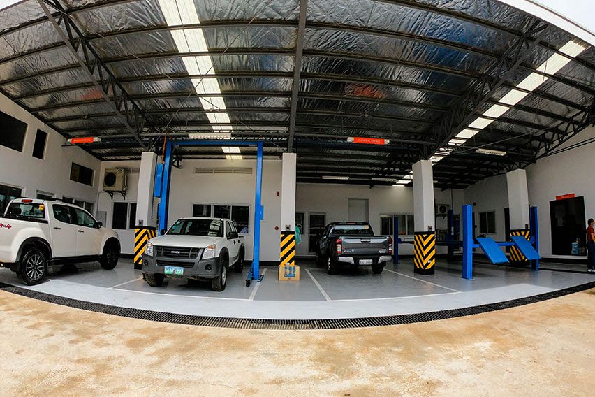 Isuzu Pagadian service bays