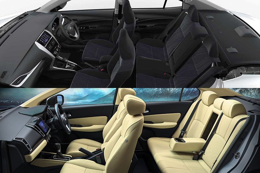 Vios vs 2020 City: cabin