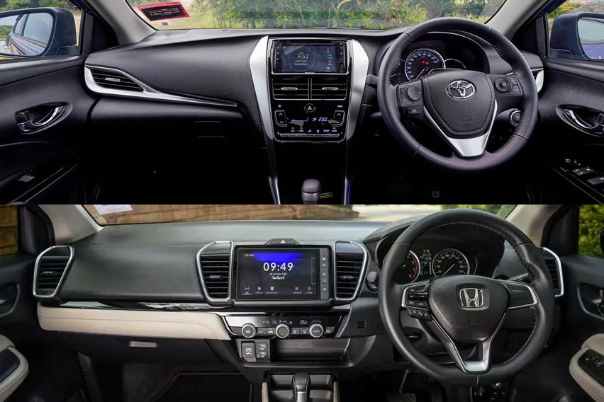 Vios vs 2020 City: dashboard 